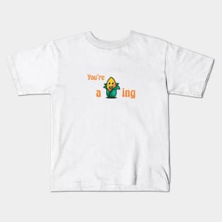 You're a-maize-ing! Kids T-Shirt